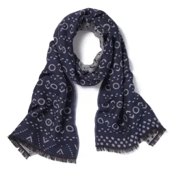 New African Geometric Patterns Unisex Wool-Blend Scarf Scarves & Wraps