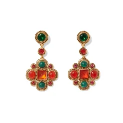 Sale Algerian Cluster Drop Earrings Earrings