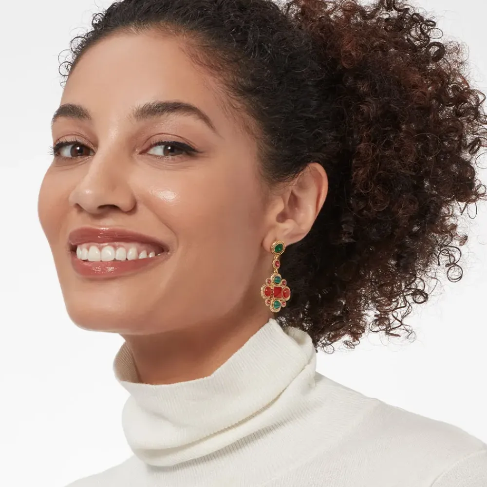 Sale Algerian Cluster Drop Earrings Earrings