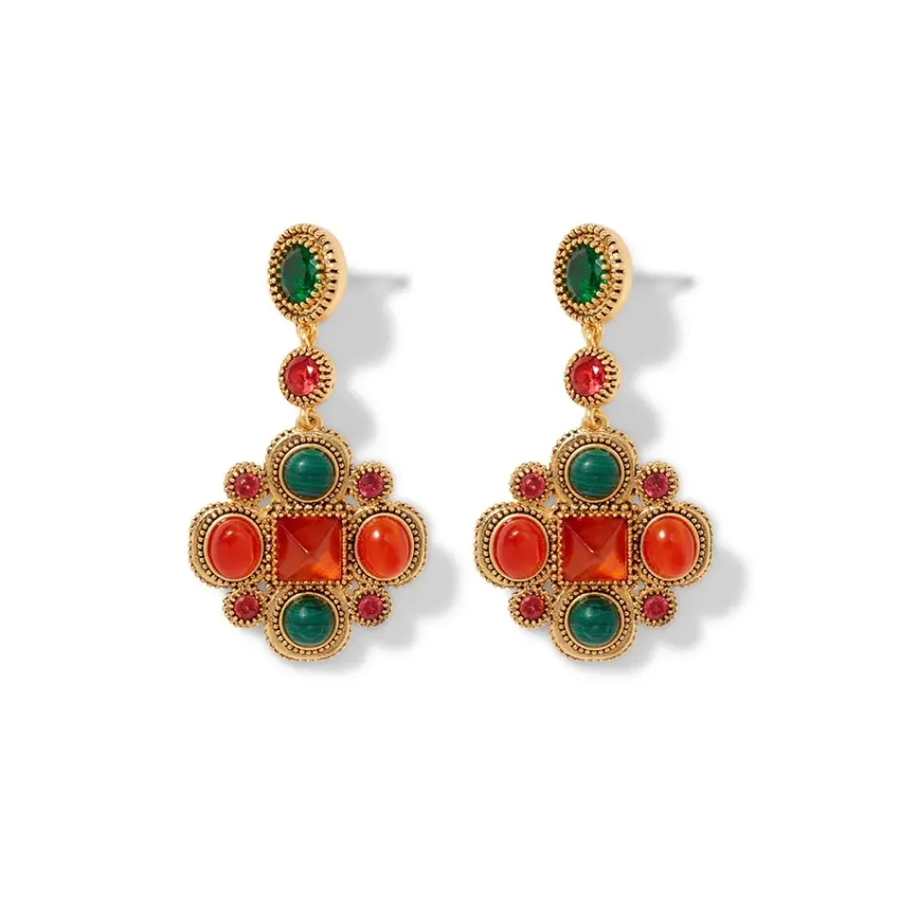 Sale Algerian Cluster Drop Earrings Earrings