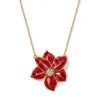 Discount Amaryllis Pendant Necklace Necklaces