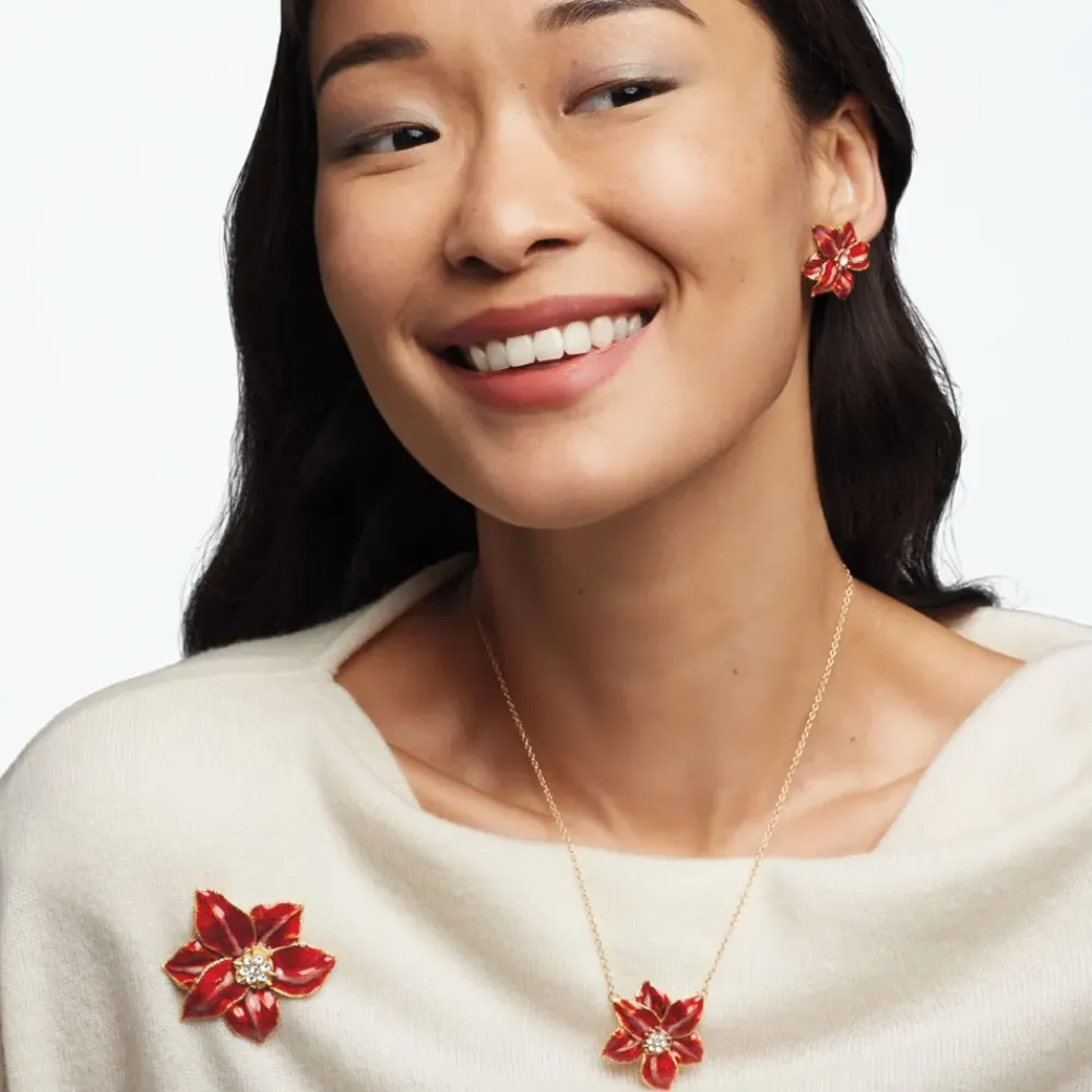 Discount Amaryllis Pendant Necklace Necklaces