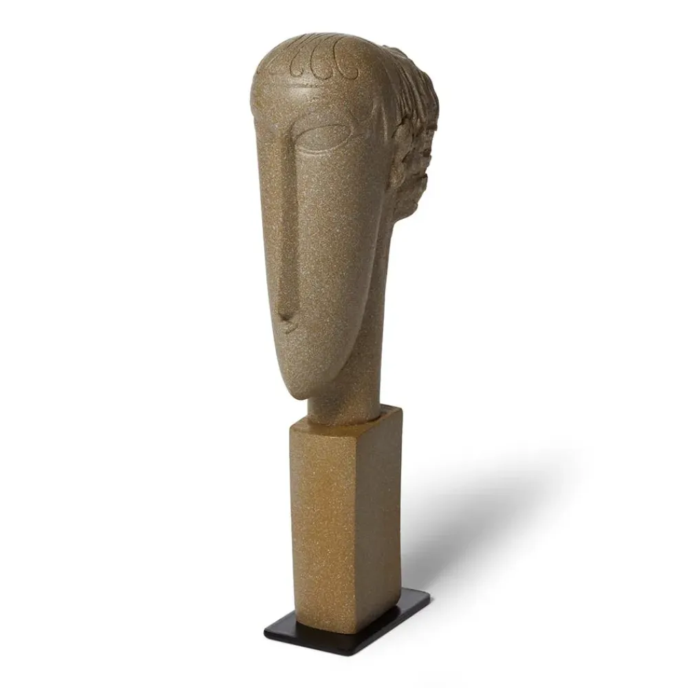 New Amedeo Modigliani: Tete Sculpture Set Sculpture