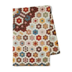 Hot American Quilt Tea Towel Decorative Accents