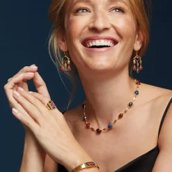 Fashion Ancient Gems Chandelier Earrings Earrings