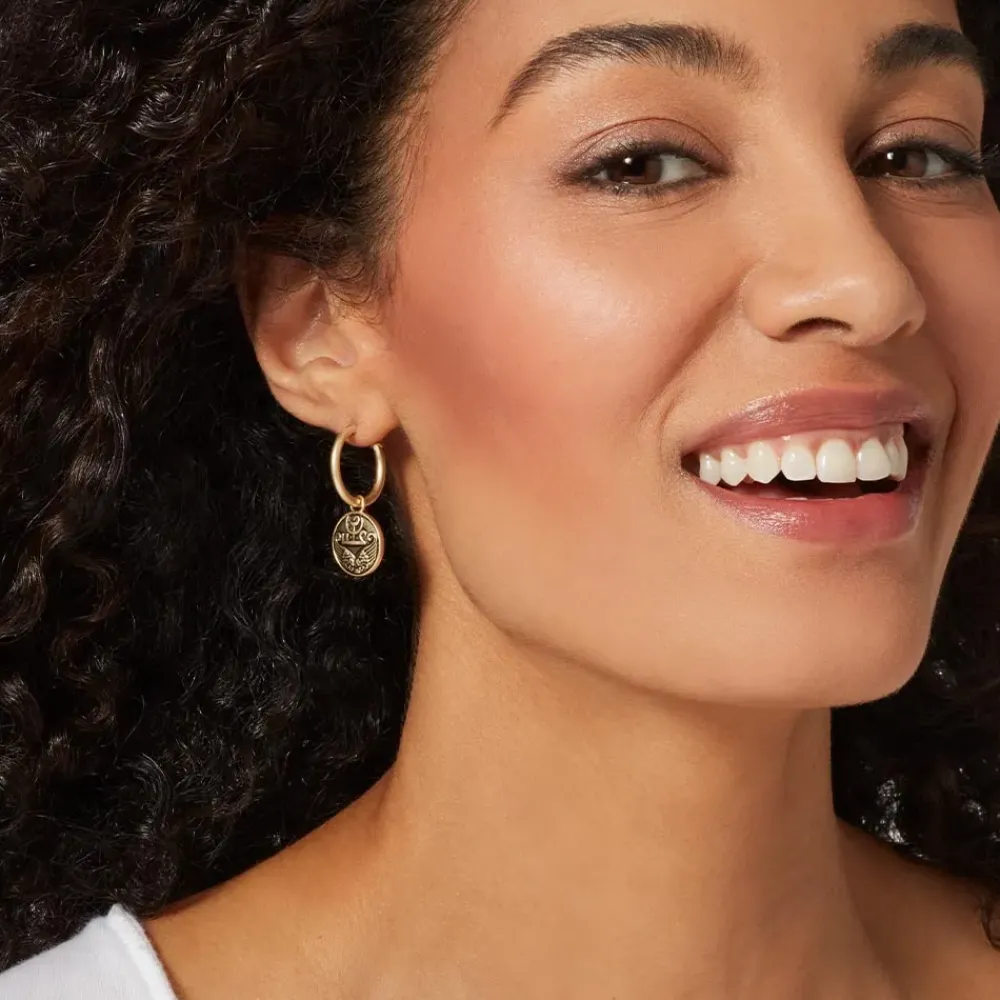 Best Ancient Wings Hoop Earrings Earrings