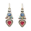 Best Atef Crown Statement Drop Earrings Earrings