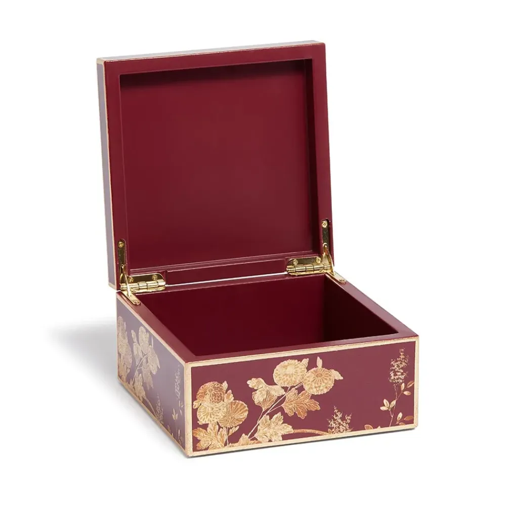 Online Autumn Grasses Square Box Decorative Accents