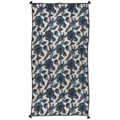 Best Blue & White Stylized Birds Oversize Oblong Scarf Scarves & Wraps