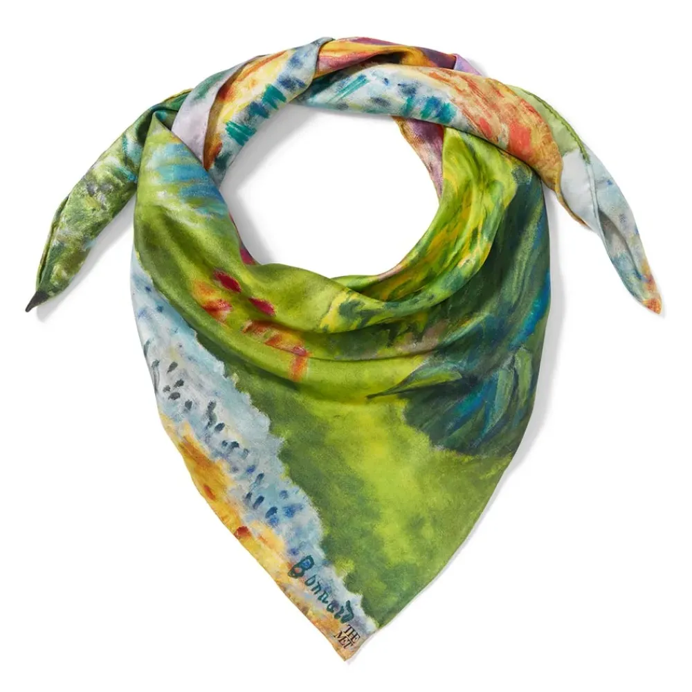 Discount Bonnard Garden Square Silk Scarf Scarves & Wraps