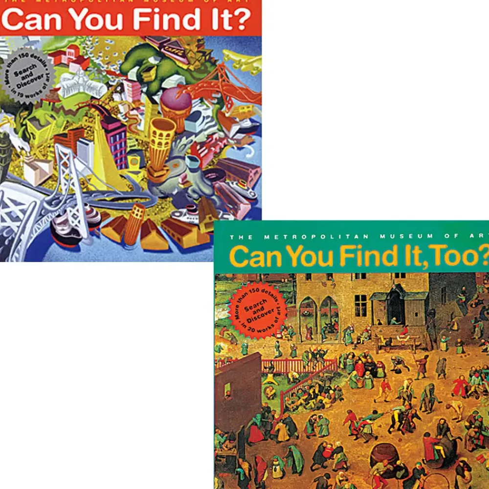 New Can You Find It? And Can You Find It, Too? Book Set Kids' Books