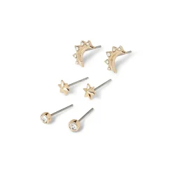 Clearance Celestial Symbols Stud Earrings Set Earrings
