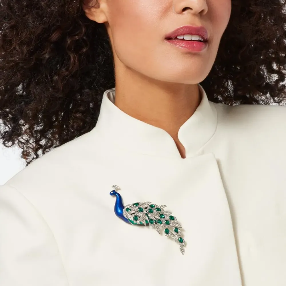 New Chelsea Peacock Brooch Pins & Brooches