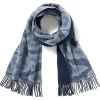 Outlet Chinese Cloud Reversible Unisex Wool Scarf Scarves & Wraps