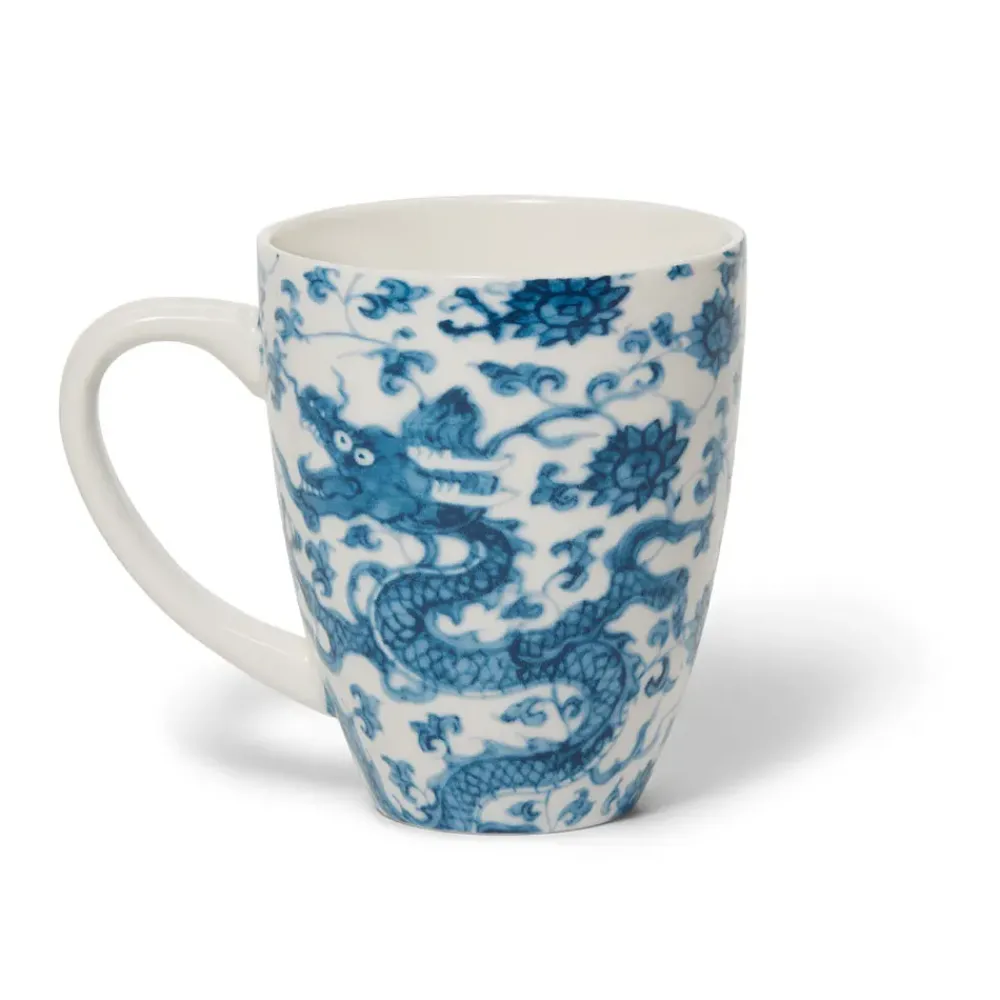 Online Chinese Dragon Covered Mug With Tea Infuser Tableware