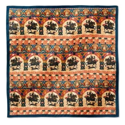 Online Coptic Horsemen Silk Neckerchief Scarves & Wraps