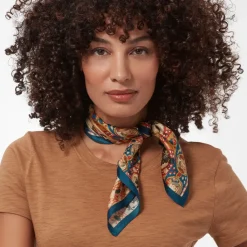 Online Coptic Horsemen Silk Neckerchief Scarves & Wraps