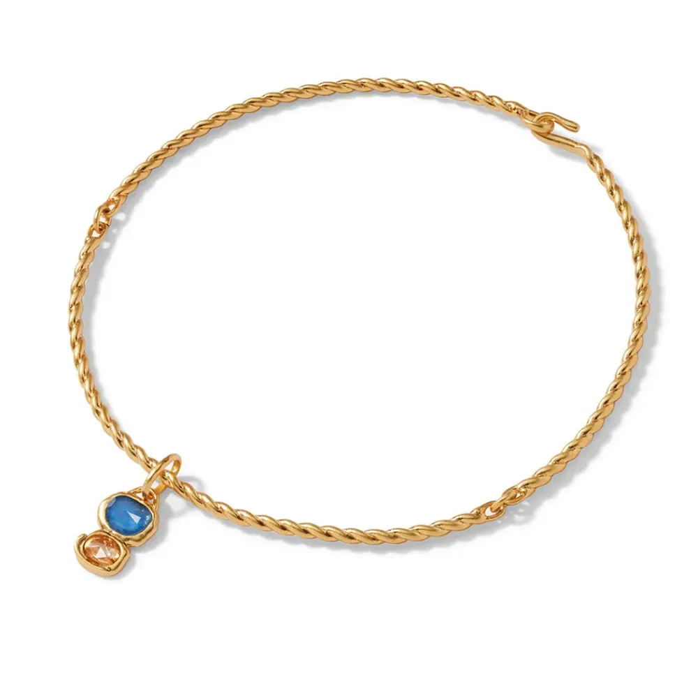 Fashion Cypriot Twist Collar Necklace With Charm Necklaces