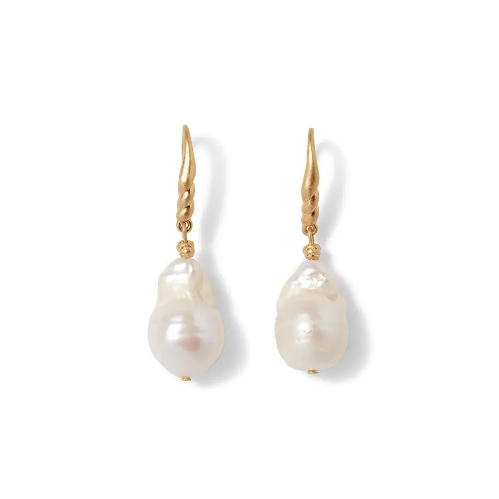 Outlet Cypriot Twist Pearl Drop Earrings Earrings