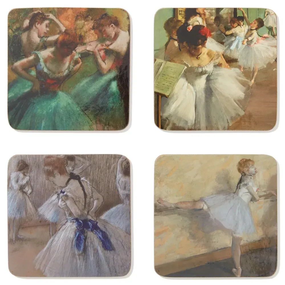 Fashion Degas Dancer Coasters Tableware