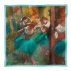 Hot Degas Dancers Silk Neckerchief Scarves & Wraps