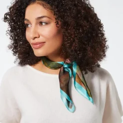 Hot Degas Dancers Silk Neckerchief Scarves & Wraps