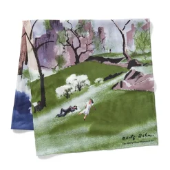 Online Dehn Spring In Central Park Square Silk Scarf Scarves & Wraps