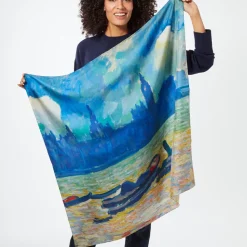 Clearance Derain Palace Of Westminster Silk Scarf Scarves & Wraps
