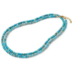 Discount Egyptian Hathor Turquoise Long Necklace Necklaces