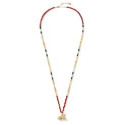 Online Egyptian New Kingdom Cat Beaded Pendant Necklace Necklaces