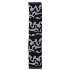 Discount Egyptian Swirled Glass Unisex Oblong Jacquard Scarf Scarves & Wraps