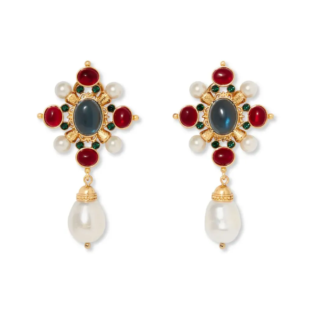 Discount Ellen Jeweled Earrings Earrings