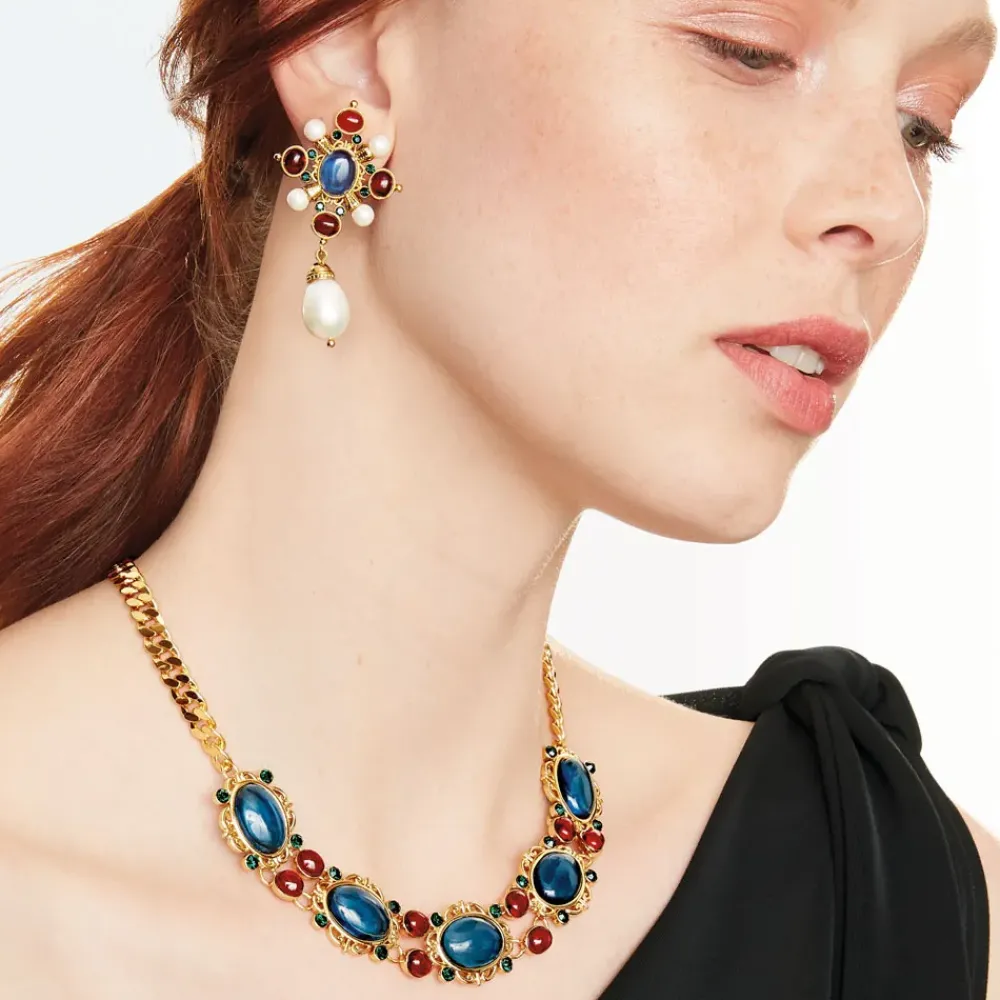 Discount Ellen Jeweled Earrings Earrings