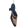 Online Embroidered Mule Shoe Ornament Ornaments