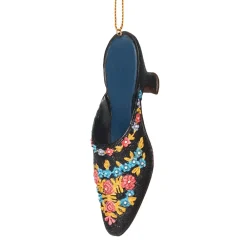 Online Embroidered Mule Shoe Ornament Ornaments