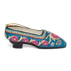 Best Embroidered Slipper Shoe Ornament Ornaments
