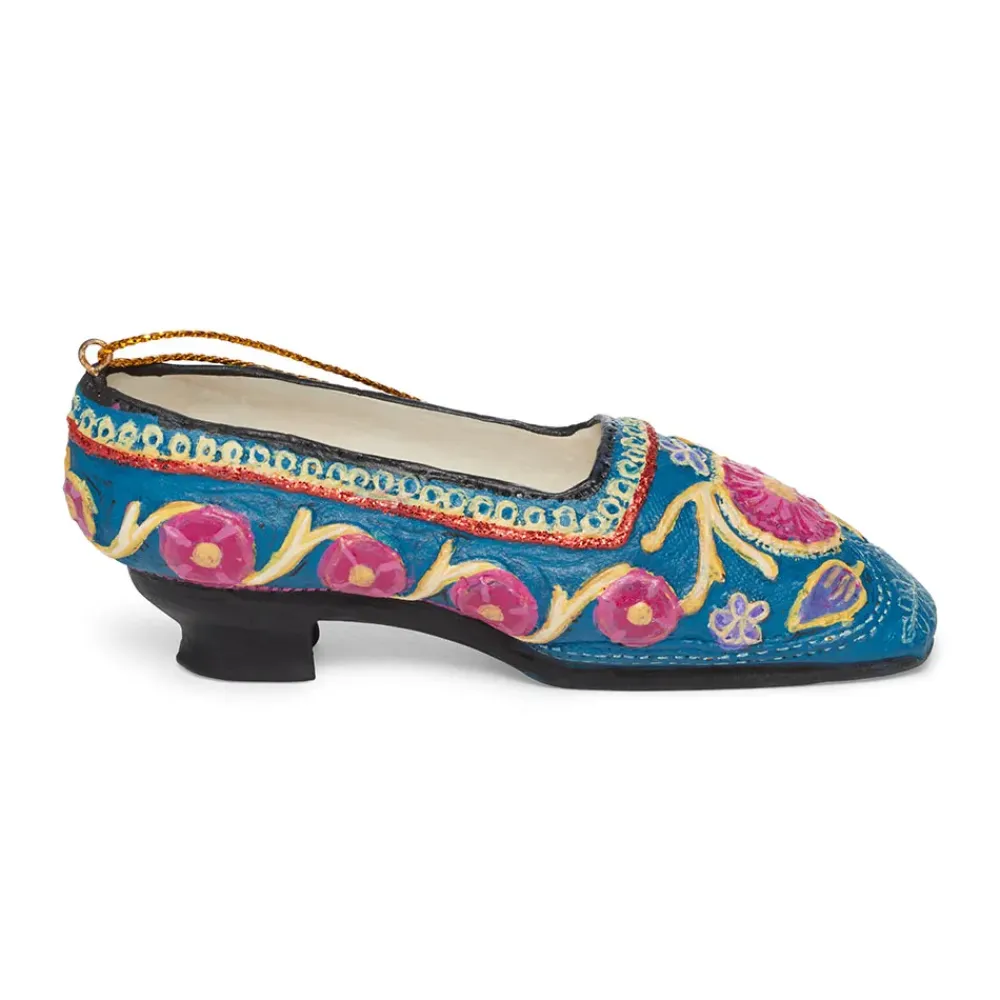Best Embroidered Slipper Shoe Ornament Ornaments