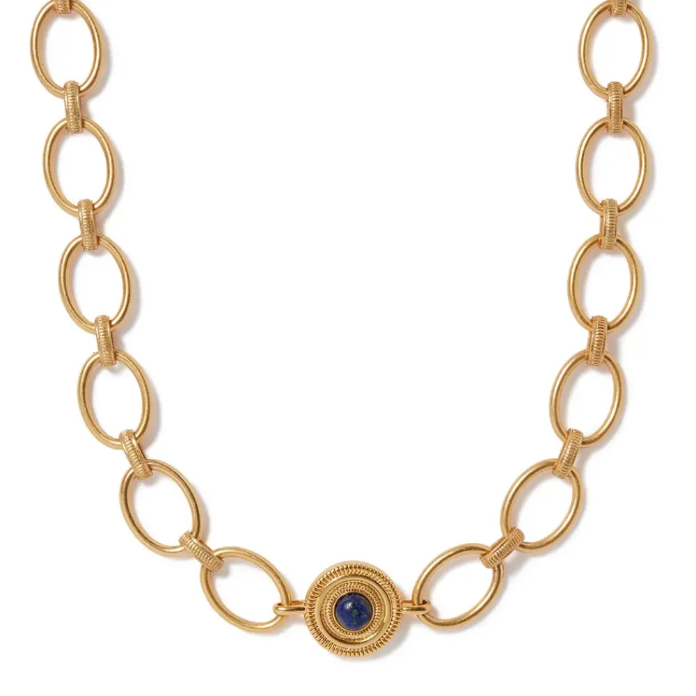 Sale Etruscan Lapis Chain Necklace Necklaces