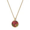 Clearance Favrile Tulip Enamel Pendant Necklace Necklaces