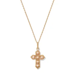 Outlet Filipino Pearl Cross Pendant Necklace Necklaces