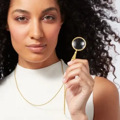 Online Gilded Age Magnifier Pendant Necklace Necklaces