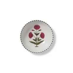 Online Good Earth Blooming Poppies Small Bowl Set Tableware