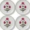Online Good Earth Blooming Poppies Dinner Plate Set Tableware