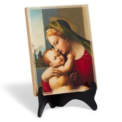 Discount Granacci Madonna And Child Plaque With Easel Decorative Accents