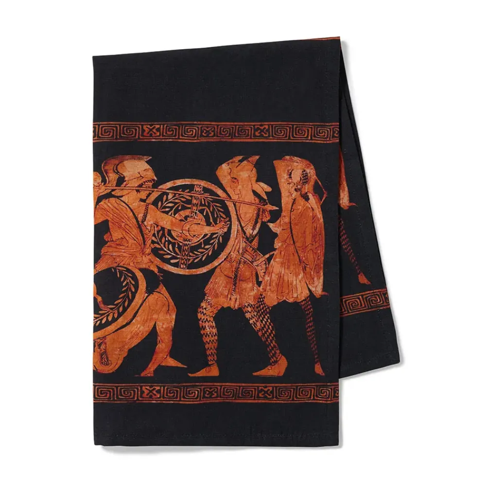 Hot Greek Vase Tea Towel Decorative Accents