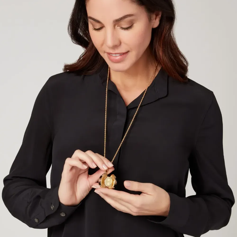 Online Hand-Enameled Egg Pendant Watch Watches