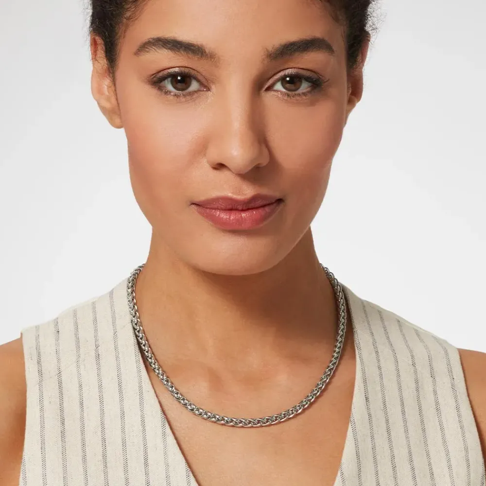 Fashion Hellenistic Two-Tone Collar Necklace Necklaces