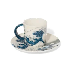Online Hokusai Great Wave Espresso Cup And Saucer Tableware