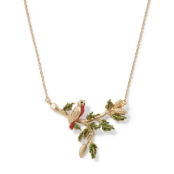 Hot Holiday Birds Necklace Necklaces