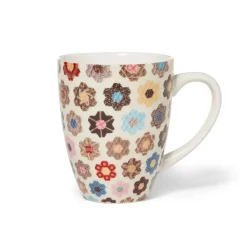 Outlet Honeycomb Quilt Covered Mug With Tea Infuser Tableware